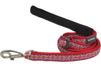 Red Dingo Поводок для собак Union Jack Flag 12mm x 1.8m красный арт.L6-UK-RE-12