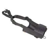 Collar Намордник нейлон "Dog Extremе"регулируемый №2 19-26см с п/к черный арт.43341