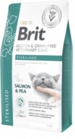 BRIT GRAIN-FREE VD CARE CAT sTERILISED Salmon&Pea 2kg Корм д/стерилиз,кошек  арт  559824