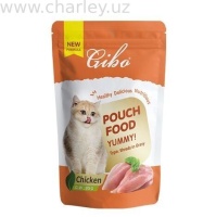 Gibo Паучи для кошек Суп Курица 85гр GCP001  арт 254695