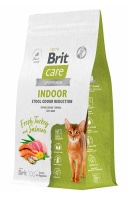 BRIT КЕА корм для домашних кошек с индейкойи лососем  INDOOR 0.4кг  арт