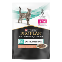 ProPlan Veterinary Diets Gastrointestinal EN д/кошек c нарушением пищеварения Лосось 85гр  (12331739)