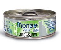 Monge Cat Jelly Для кошек Желтоперый тунец Сурими в желе 80гр  арт.7009