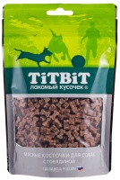 TiTBiT Косточки мясные для собак с говядиной  арт.TB012857