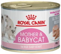 Royal Canin Mother & Babycat Для беременных и кормящих кошек и котят от 1 до 4 мес (нежный мусс) 195 гр арт.311660