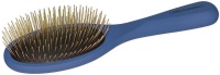 Щетка массажная карманная синяя Fusion GroomGrip  Pocket/Toy Oval 27мм Chris Christensen  арт.CHN104