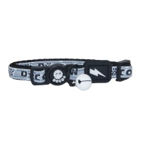 DOCO Reflective Ошейник для кошек светоотражающий 1.0 X 19-31cm черный  арт.DCAT011-01