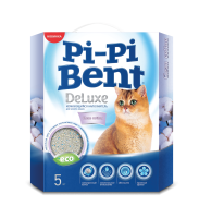 Pi-Pi-Bent Deluxe Наполнитель комкующийся Clean Сotton 5кг  арт.800837