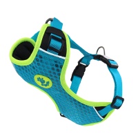 DOCO Super Comfortable Шлейка для собак с мягкой подкладкой 2.0cm Neck 26-40cm Chest 45-55cm бирюзовый  арт.DCA313-11S