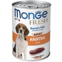 Monge Fresh влажный корм для собак нежный паштет с уткой 400гр арт.4564
