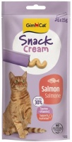 GimCat Snack CREAM Salmon Кремовый снэк Лосось 6х15гр арт 422510