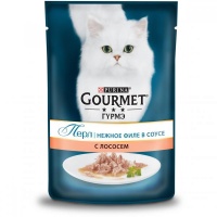 Gourmet Perle Нежное филе в соусе Лосось 75гр  арт.719631