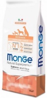 MONGE SPECIALITY LINE ALL BREEDS PUPPY&JUNIOR Корм для щенков всех пород с лососем и рисом 12кг арт.1211