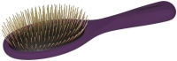 Щетка массажная карманная фиолетовая  Fusion GroomGrip  Pocket/Toy Oval 27мм Chris Christensen  арт.CHN106