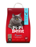 Pi-Pi-Bent Наполнитель комкующийся Классик 24л/10кг  арт.CP17