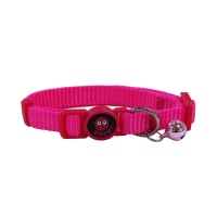 DOCO Furball Ошейник для кошек нейлон 1.0 X 19-31cm розовый  арт.DCAT001-04