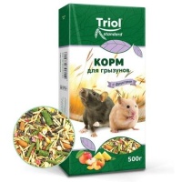 Triol Корм для грызунов с фруктами 500гр  арт 273001