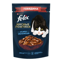 Felix Мясные ломтики Говядина 75гр арт.160935