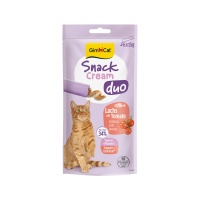 GimCat Snack CREAM Salmon Tomato Кремовый снэк Лосось Томаты 6х15гр арт 422541