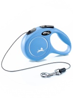 Рулетка New Classic для собак и кошек до 8кг трос 3м XS синий Flexi арт.FX022412