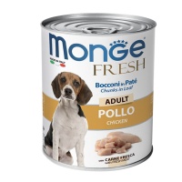 Monge Fresh влажный корм для собак паштет из курицы 400гр арт.4472