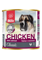BLITZ Chicken д/собак всех пород и возрастов  Курица с Овсянкой 750гр арт.BDW05-1-00750