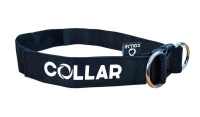Collar Ошейник Dog Extremе POLICE №2 регулируемый на липучке нейлоновый 25мм *30-55см чёрный  арт.6438