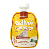 Пауч с крышкой Deliver Your Love Курица с пробиотиками, 60гр арт 131137