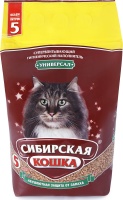 Наполнитель Сибирская кошка Универсал 5л  арт 230077