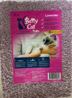 Наполнитель Betty Cat Тофу Lavender 2,5кг/6л  арт.114825 Наполнитель Betty Cat Тофу Lavender 2,5кг/6л  арт.114825