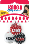 Kong Мяч для собак Signature Sport XS Ø4см 3шт  арт.SKSB52