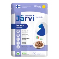 Jarvi Пауч д/домашних кошек, Кусочки в желе, Курица, 85гр