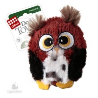 Игрушка для собак сова с большой пищалкой 12см GiGwi арт.75228