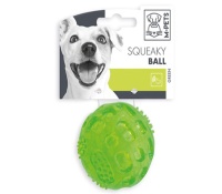 Мяч с пищалкой  Ø6.5см зеленый арт.10608499