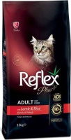 Reflex plus Adult Cat Food Lamb& Rice Для взрослых кошек Ягненок с рисом 15кг  арт.003582