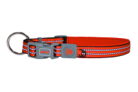 DOCO VARIO Ошейник для собак светоотражающий 2.5 x 45-68cm оранжевый  арт.DCV002-S8L