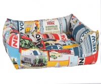 Лежанка Нью Йорк прямоугольная 70х60х23см Pride арт.10012412