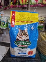 Наполнитель Сибирская кошка ЭФФЕКТ 5л,  арт 230053