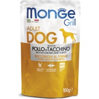 Monge Dog GRILL Chicken Turkey Для собак Курица Индейка 100гр арт.1311