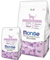 MONGE Cat Sterilised Chicken Корм для стерилизованных кошек 1,5кг  арт.1938