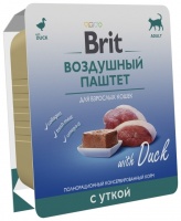 BRIT Premium Воздушный паштет д/кошек Утка 100гр арт 5060955