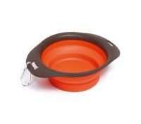 Миска складная дорожная 1.230л оранжевый M-Pets арт.10552299