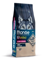 Monge Bwild Dog Low Grain All Breed Adult Goose Низкозерновой Гусь 12кг арт.1778