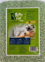 Наполнитель Betty Cat Тофу Green tea 2,5кг/6л  арт.114818 Наполнитель Betty Cat Тофу Green tea 2,5кг/6л  арт.114818