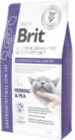 BRIT GRAIN-FREE VD CAT Gastrointestinal Herring&Pea 2kg Корм д/кошек c пониж,содерж,жира   арт 559787