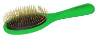 Щетка массажная Fusion GroomGrip Pocket/Toy Oval 27мм Chris Christensen арт.CHN107