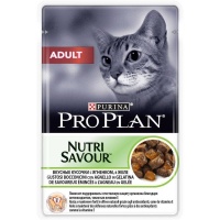 PRO PLAN Adult для кошек с ягненком 85гр Purina арт.12189509