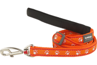 Red Dingo Поводок для собак Desert Paws 25mm x 1.8m оранжевый арт.L6-DP-OR-25