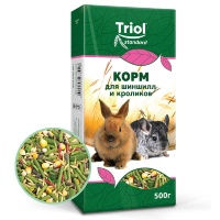Triol Корм д/шиншилл и кроликов 500гр  арт 785214