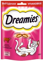 Лакомства Dreamies с говядиной 140гр  арт.375331